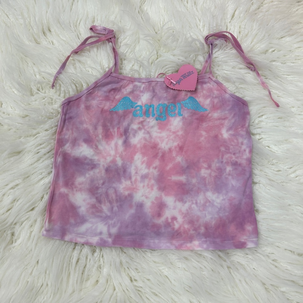 Sugar Thrillz Angel Crop Top